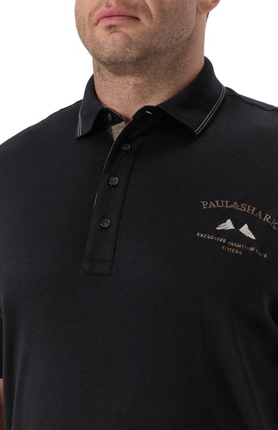 Хл�опковое поло PAUL&SHARK, арт. 15311702/3XL-6XL, фото 5