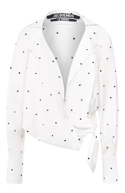 Блузка с запахом JACQUEMUS, арт. 191SH01/3211A, фото 1