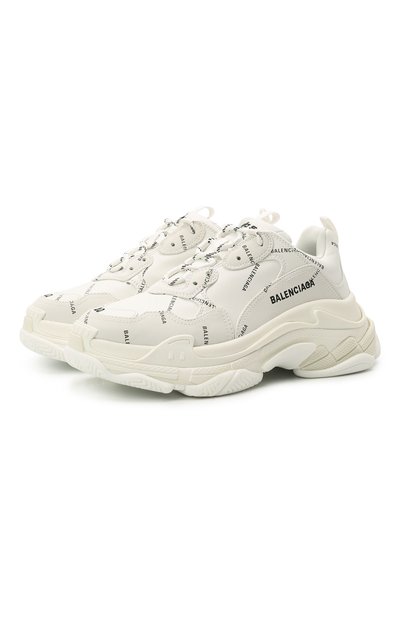 Кожаные кроссовки triple s BALENCIAGA, арт. 524039/W2FA1, фото 1