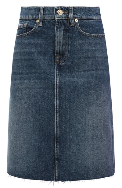Женская джинсовая юбка 7 FOR ALL MANKIND, арт. JSFSC100WI