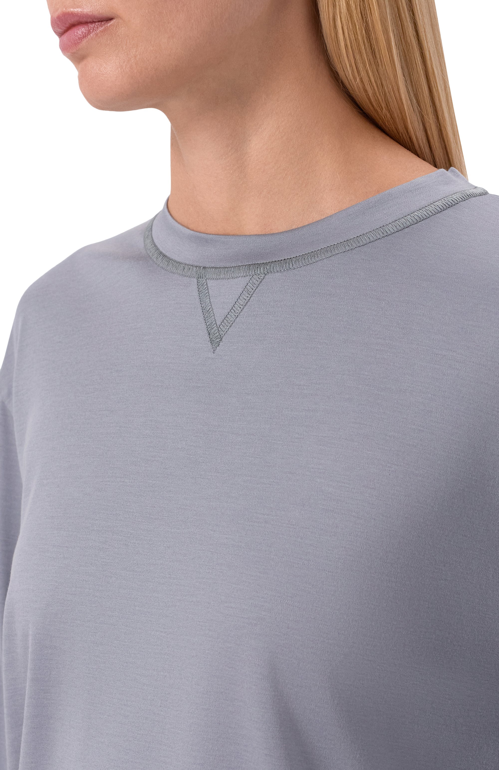 Свитшот из шелка и хлопка MVST, арт. M25.2MW.H402/SC00, фото 5