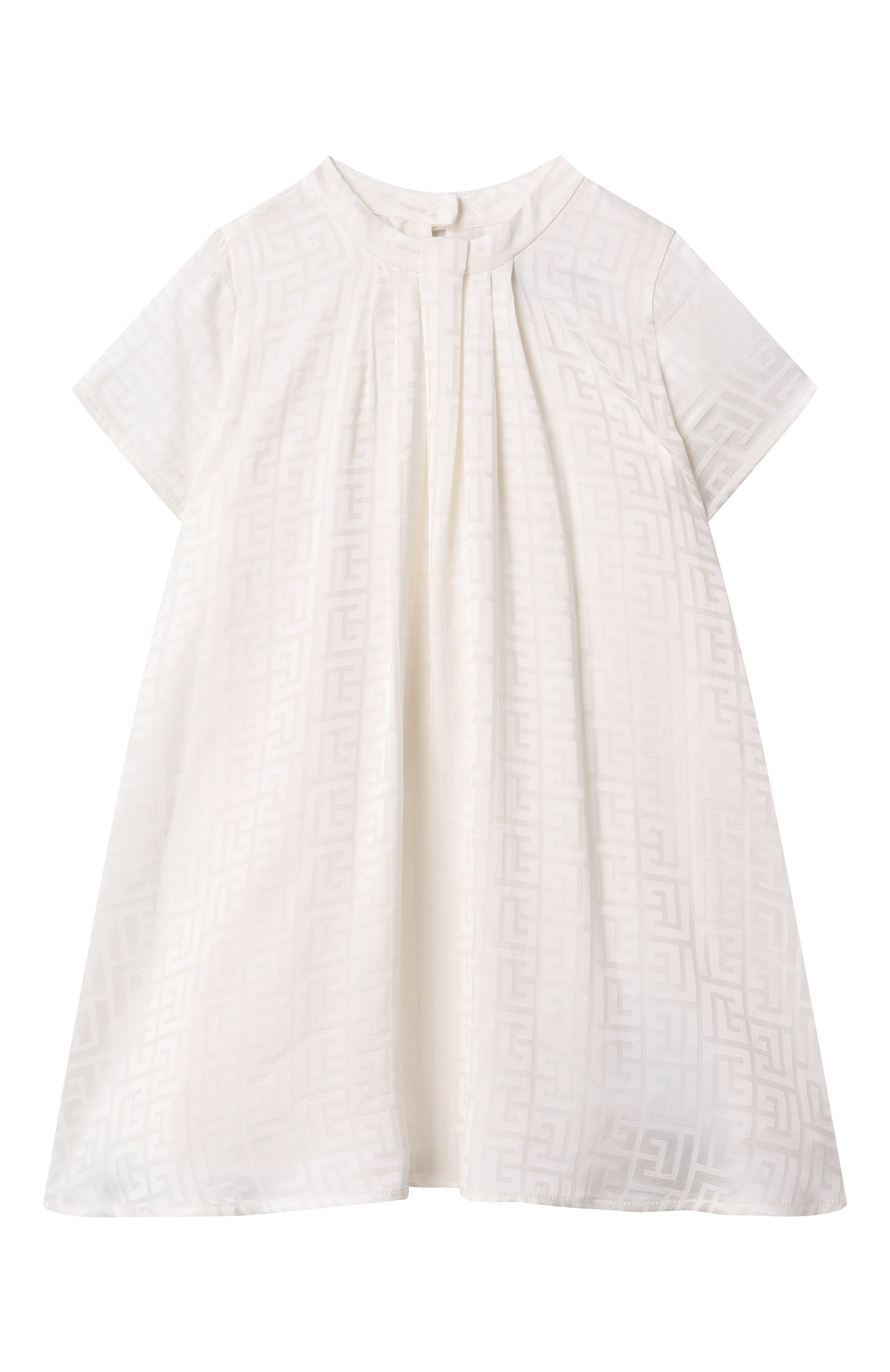 Комплект из платья и шорт BALMAIN молочного цвета по цене 65800 руб., арт. BW1141., фото 2 Комплект из платья и шорт BALMAIN, арт. BW1141., фото 2