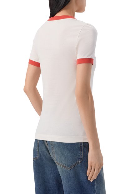 Хлопковая футболка DOLCE & GABBANA, арт. F8N08T/GDDNG, фото 4