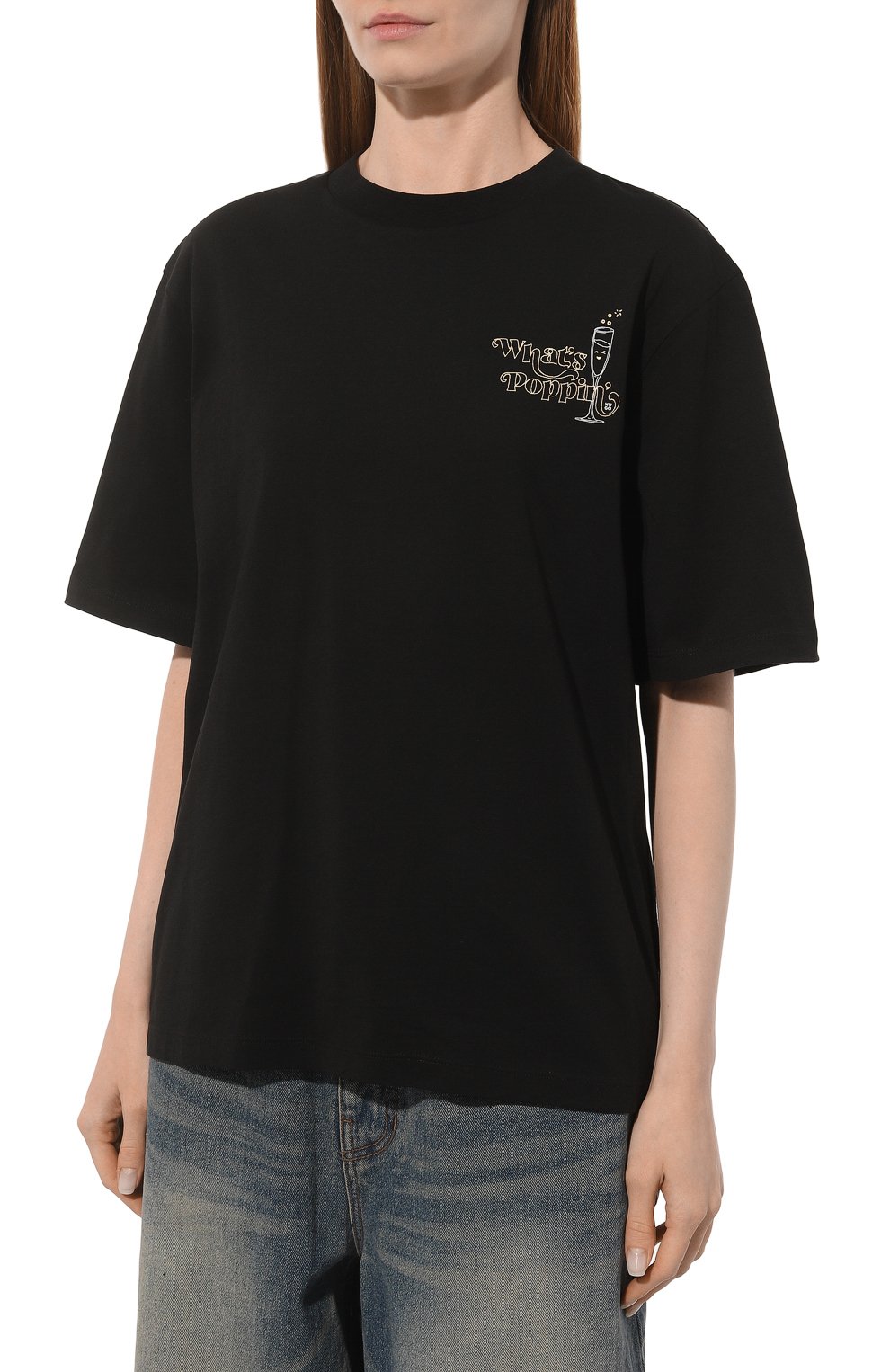 Хлопковая футболка HUGO, арт. 50502310, фото 3