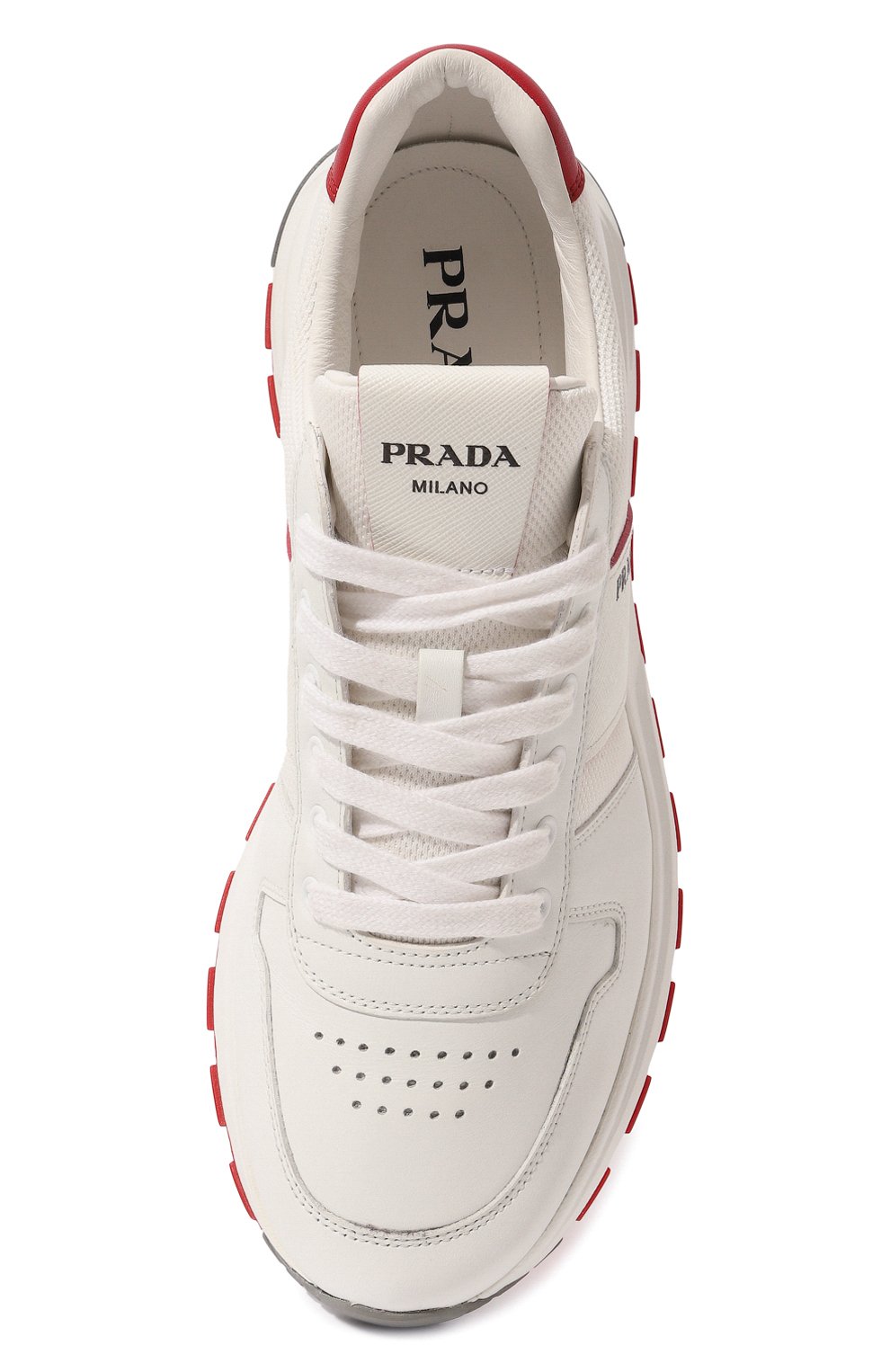 Комбинированные кроссовки prax 01 PRADA, арт. 4E3571-3L3F-F0970-G000, фото 6