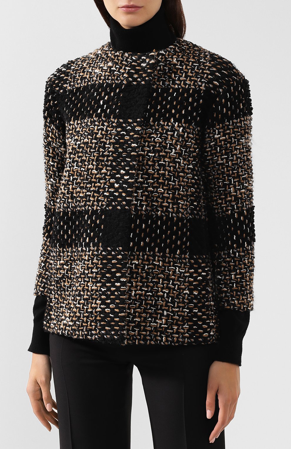 Жакет KITON коричневого цвета по цене 332000 руб., арт. D48521K04S38, фото 3 Жакет KITON, арт. D48521K04S38, фото 3