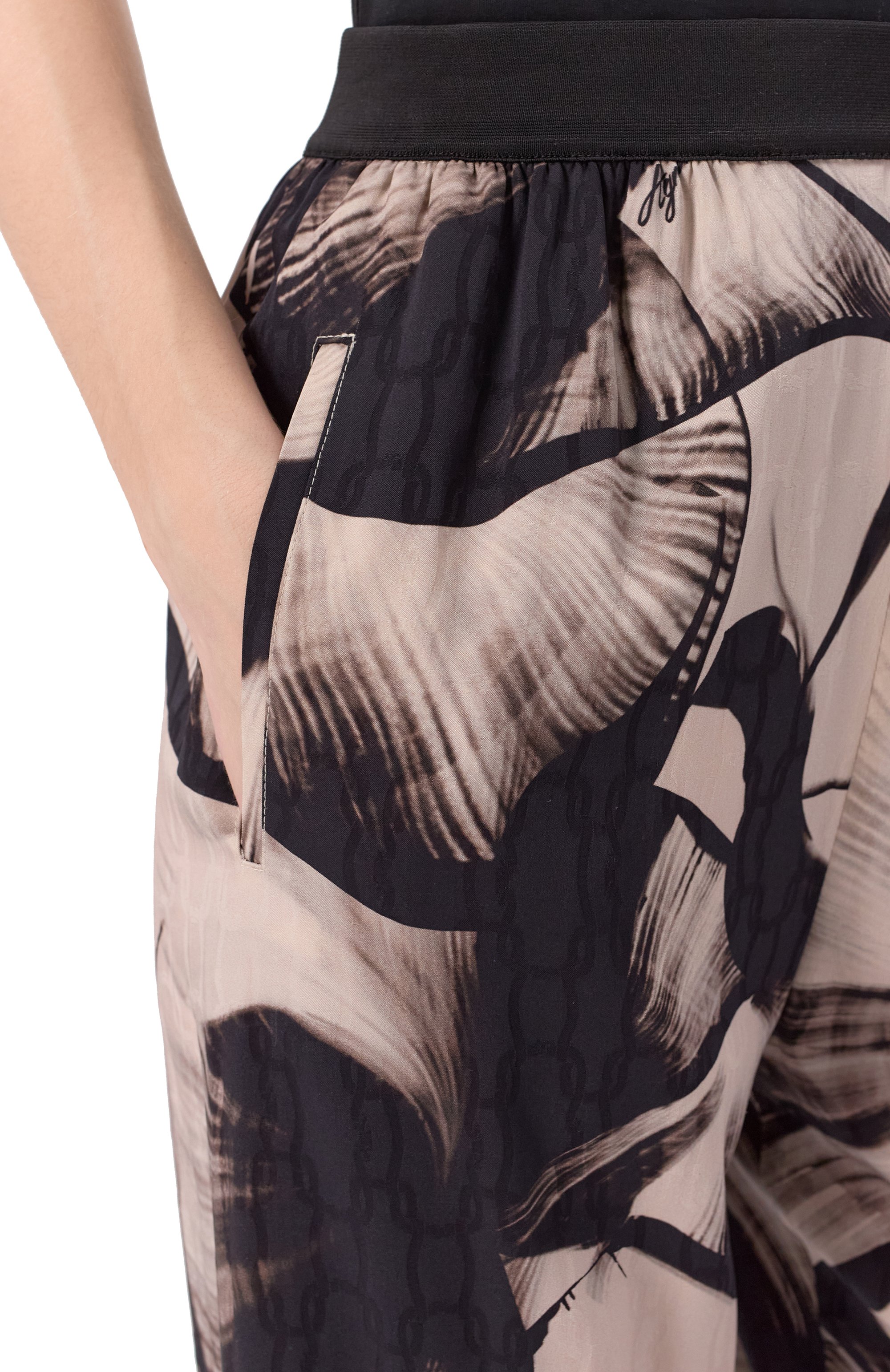 Брюки из вискозы и шелка AGNONA, арт. T70715/S5033, фото 5