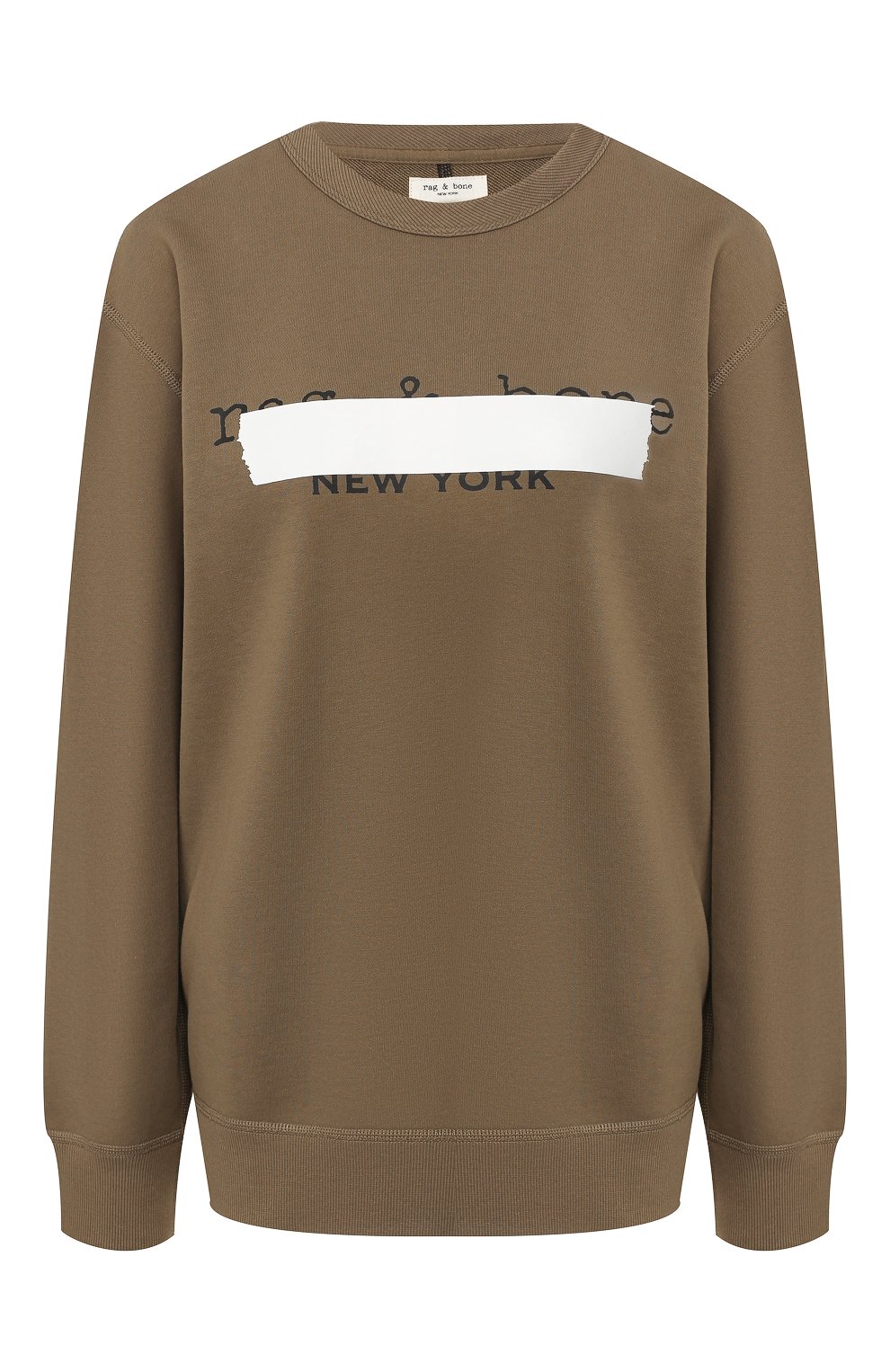 Хлопковый  свитшот RAG AND BONE, арт. W294C53P4, фото 1