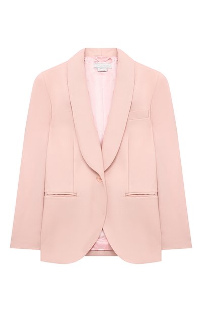 Шерстяной костюм STELLA MCCARTNEY розового цвета по цене 27400 руб., арт. 601407/SPKB5, фото 2 Шерстяной костюм STELLA MCCARTNEY, арт. 601407/SPKB5, фото 2