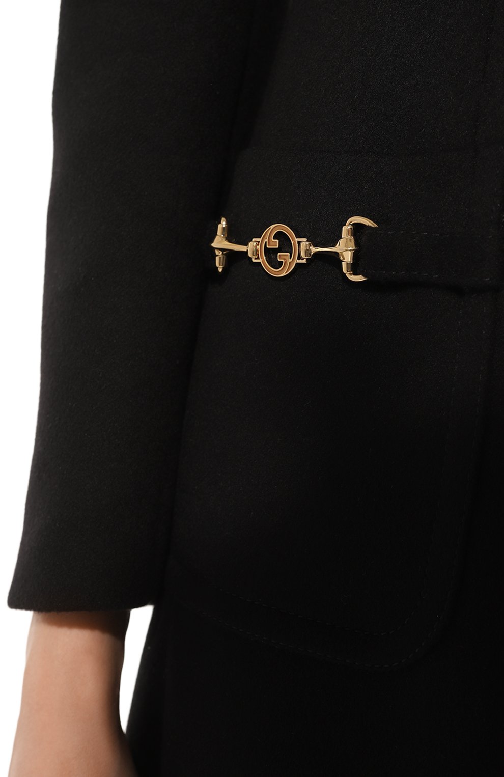 Шерстяное пальто GUCCI, арт. 592185 ZHW03, фото 5