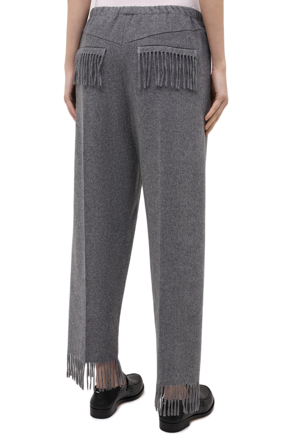Брюки из кашемира и шелка GIORGIO ARMANI, арт. 0WHPP0ES/T0247, фото 4
