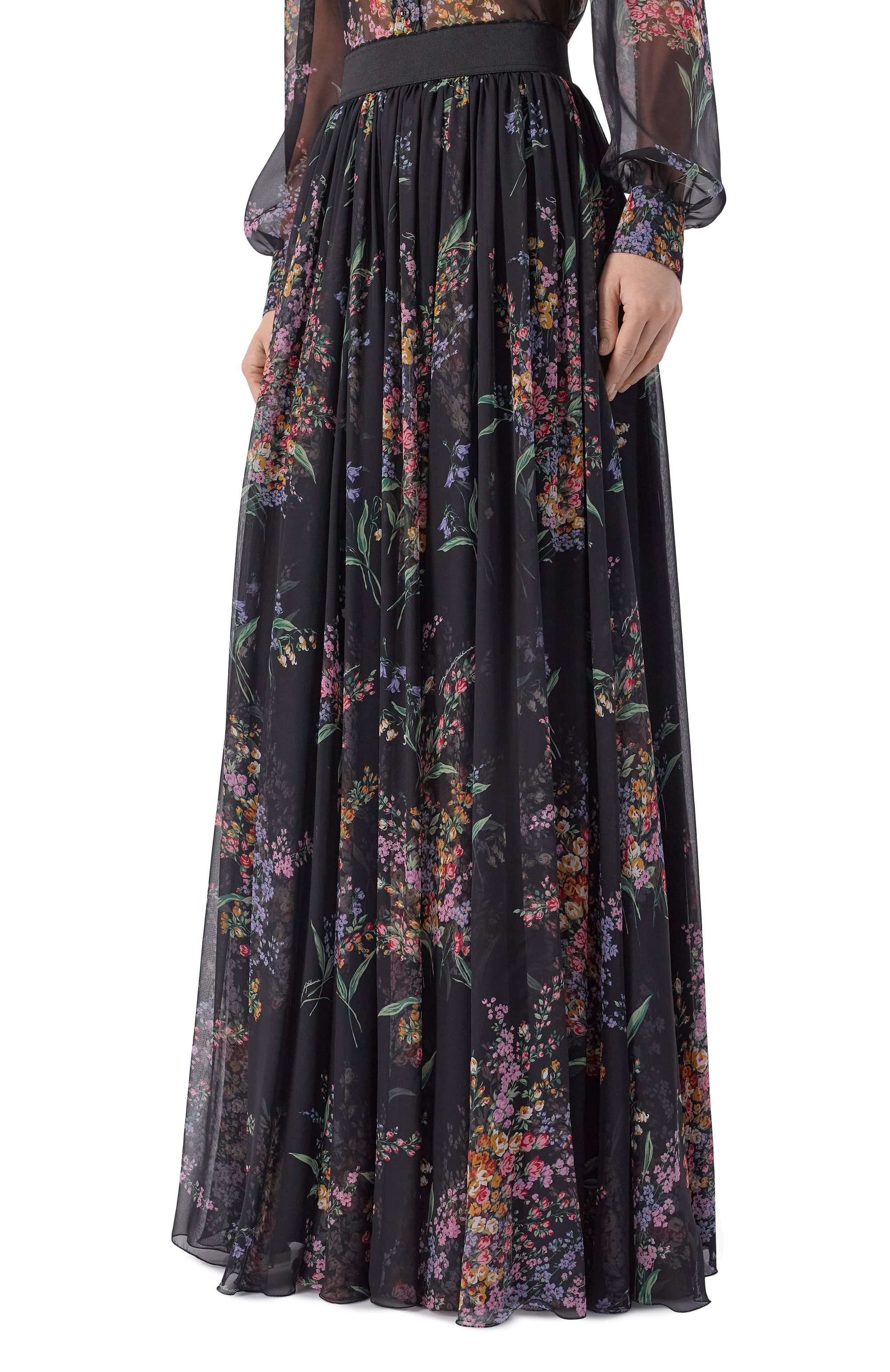 Шелковая юбка DOLCE & GABBANA, арт. F4B0WT/IS100, фото 3