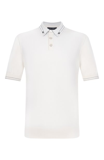 Шелковое поло DOLCE & GABBANA, арт. GXZ02T/JBS0I, фото 1