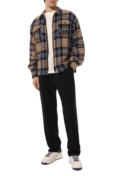 Кожаные кеды EMPORIO ARMANI, арт. X4X264/XN001, фото 2