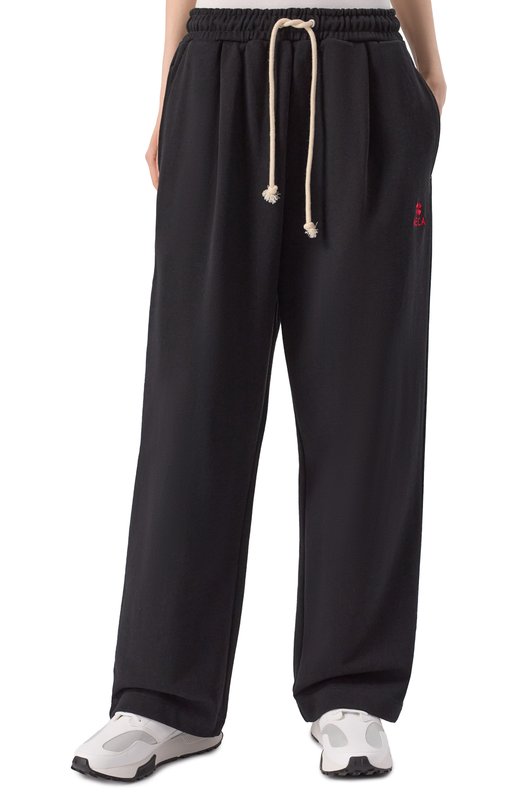Хлопковые брюки AECA WHITE AWCMFWBDBPLSO001C0.BLACK (XL) Чёрный  AWCMFWBDBPLSO001C0.BLACK (XL) Фото 3