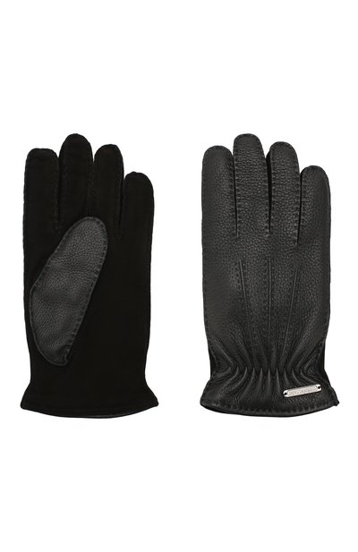 Кожаные перчатки CORNELIANI, арт. 84Q304-9820585/00, фото 2