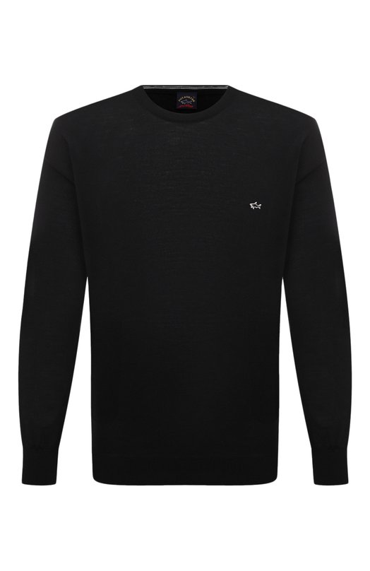 Шерстяной джемпер Paul&Shark C0P1094/FLV/U Чёрный C0P1094/FLV/U