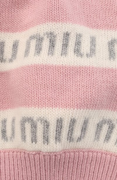 Шапка из шерсти и кашемира MIU MIU, арт. 5HC260-2DZU-F0028, фото 4