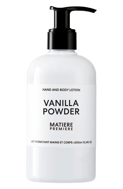 Женского лосьон для тела и рук vanilla powder (300ml) MATIERE PREMIERE, арт. 3760372460440