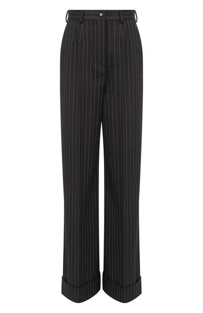Женские шерстяные брюки DOLCE & GABBANA, арт. FTBM0T/FRBC0