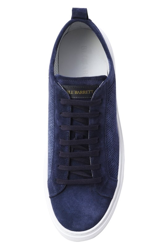 Замшевые кеды Foley Blu Barrett F0LEY-14102.1/LIGHT CASHEMERE Синий  F0LEY-14102.1/LIGHT CASHEMERE Фото 5