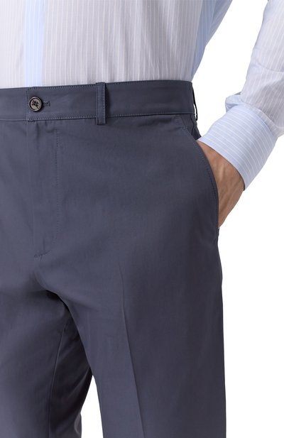 Хлопковые брюки BURBERRY, арт. 8106225, фото 5