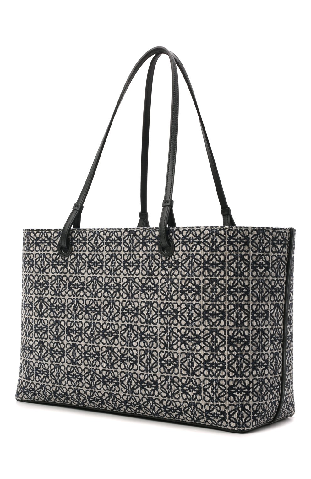 Сумка-тоут east west LOEWE черно-белого цвета по цене 220000 руб., арт. A933C30X01, фото 4 Сумка-тоут east west LOEWE, арт. A933C30X01, фото 4