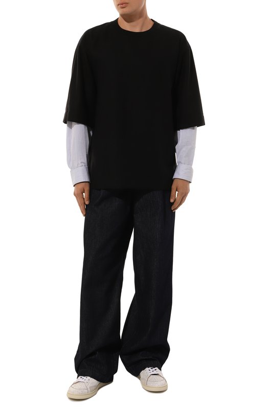 Кожаные кеды Cage Dual Hidnander Белый, фото 2