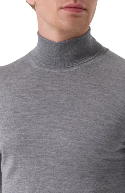 Водолазка из кашемира и шелка FEDELI, арт. MU007124, фото 5