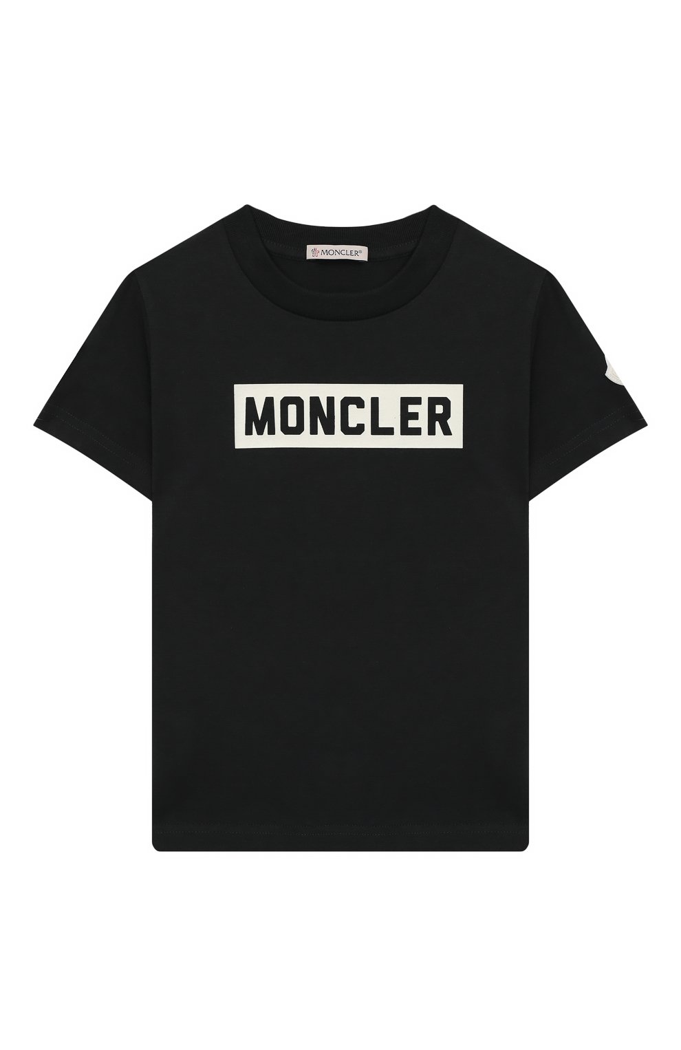 Хлопковая футболка MONCLER ENFANT, арт. E2-954-80269-50-83092/4-6A, фото 1