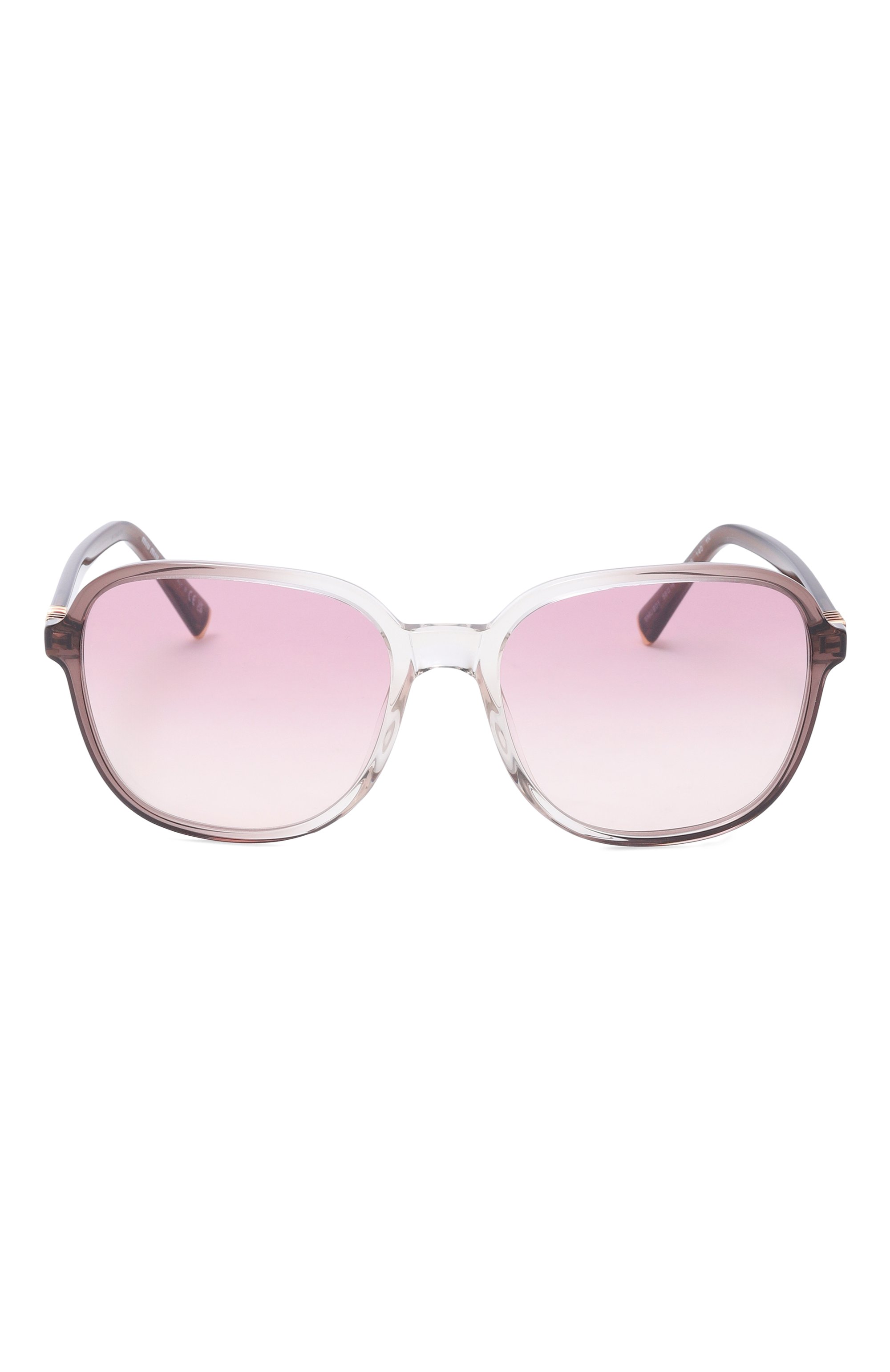 Солнцезащитные очки MIU MIU розового цвета по цене 49950 руб., арт. B01S-25G40S, фото 2 Солнцезащитные очки MIU MIU, арт. B01S-25G40S, фото 2