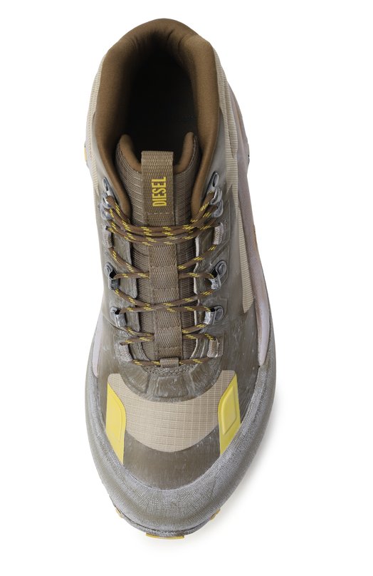Текстильные кроссовки D-Cage Hiking Diesel Y03650/P8140 Хаки  Y03650/P8140 Фото 6
