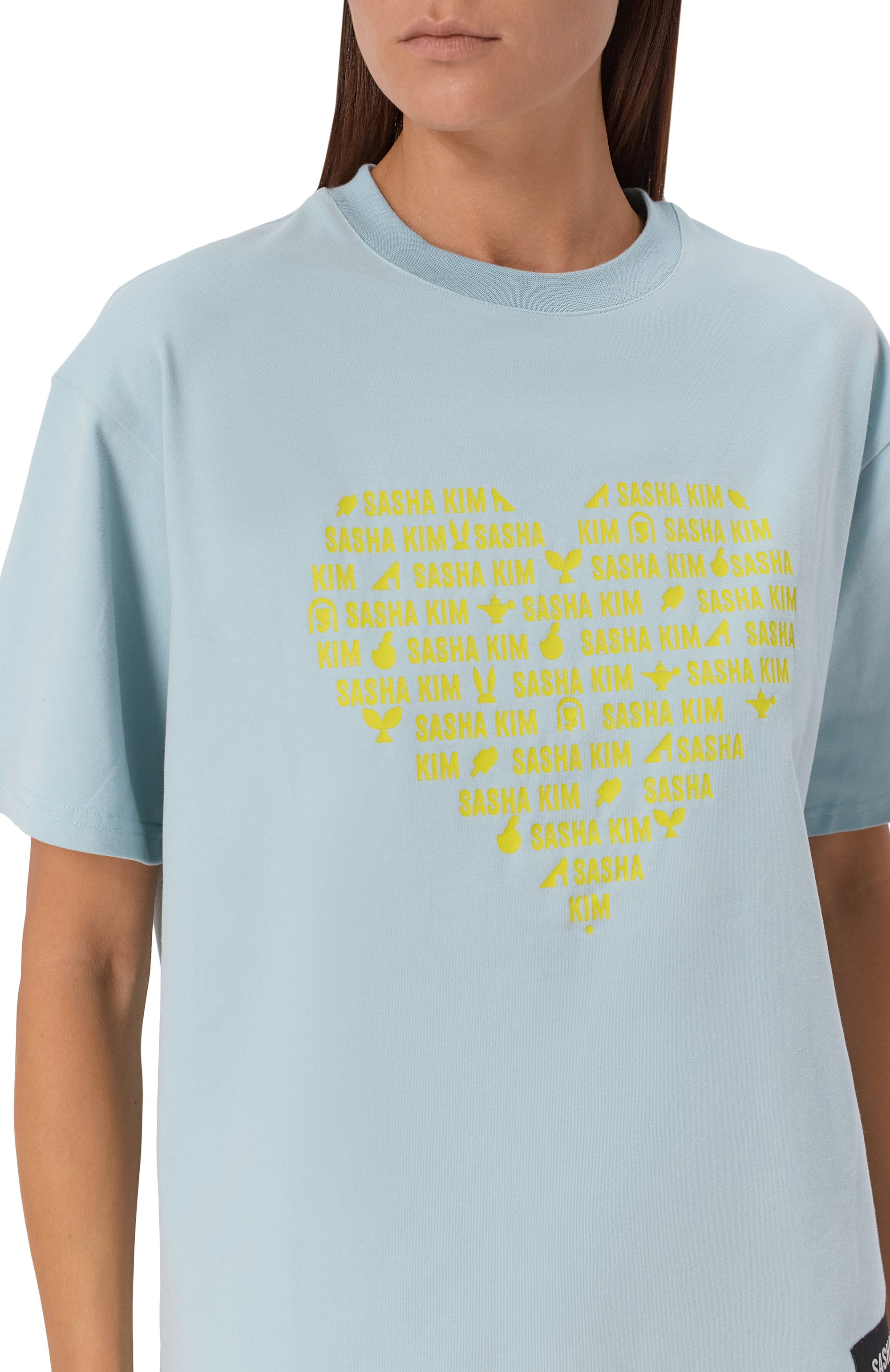 Хлопковая футболка SASHA KIM, арт. SK-00000615, фото 5