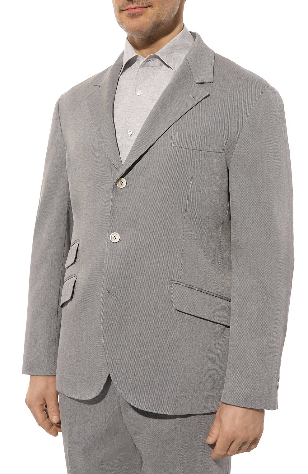 Хлопковый костюм BRUNELLO CUCINELLI, арт. MQ470LDWH, фото 2