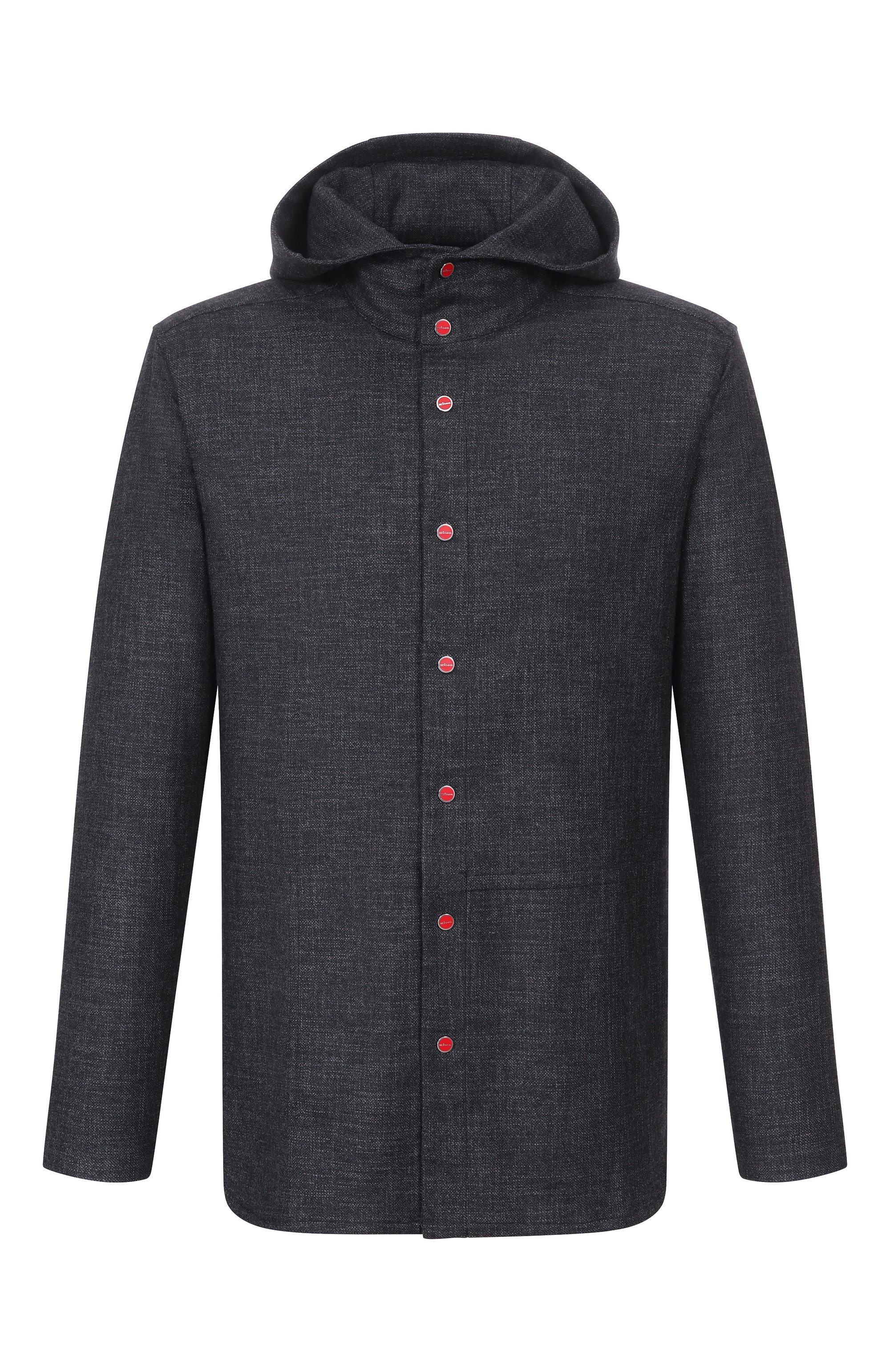 Рубашка из шерсти и шелка KITON, арт. UMCPETEK0119G02, фото 1