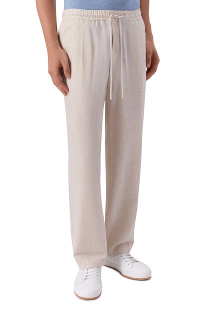 Брюки изо льна и хлопка ZIMMERLI, арт. 4697-27002, фото 3