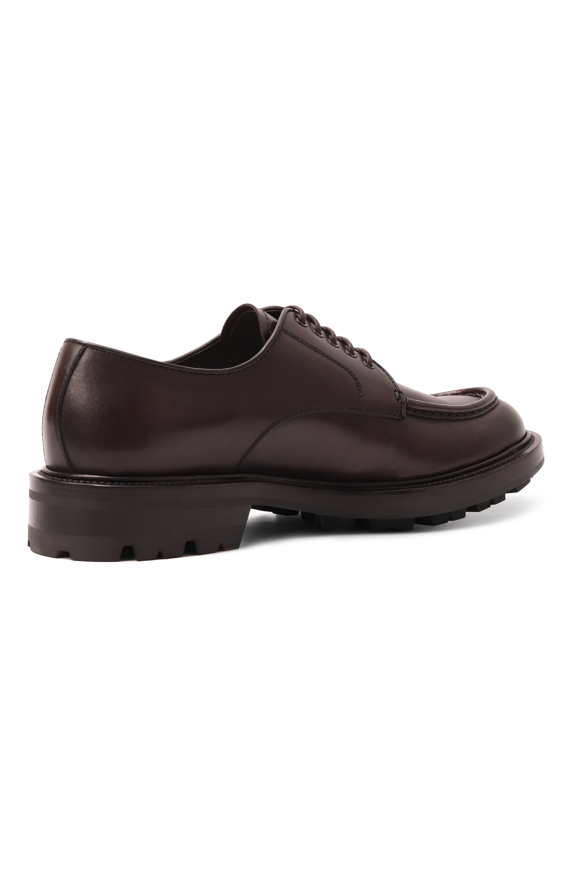 Кожаные дерби BARRETT темно-коричневого цвета по цене 77050 руб., арт. 242U053.6, фото 5 Кожаные дерби BARRETT, арт. 242U053.6, фото 5