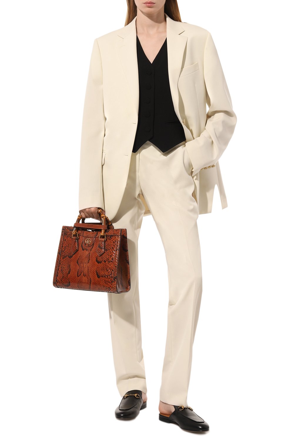 Сумка gucci diana small из кожи питона GUCCI, арт. 660195 LU30T, фото 7