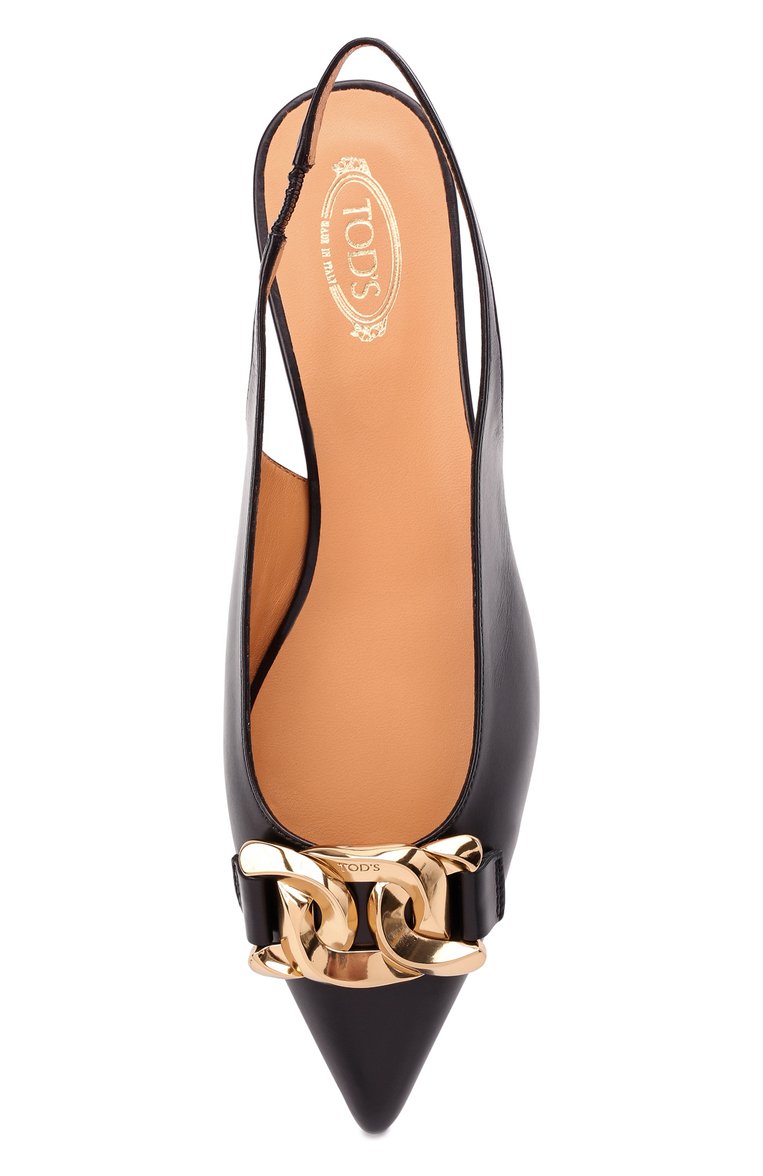 Кожаные балетки TOD’S, арт. XXW10K0FQ40BSS, фото 1
