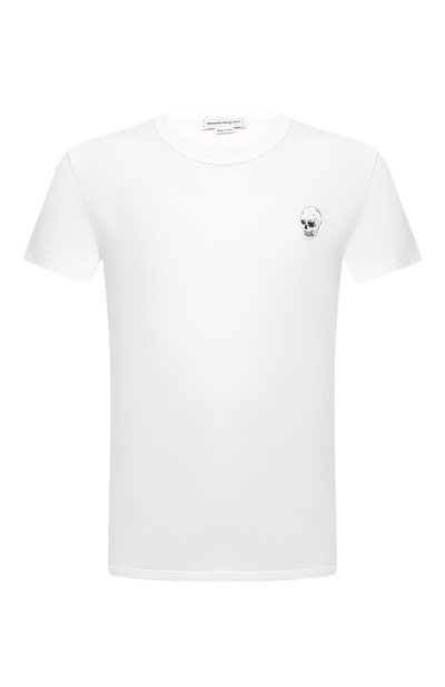 Хлопковая футболка ALEXANDER MCQUEEN, арт. 624179/QPZ64, фото 1