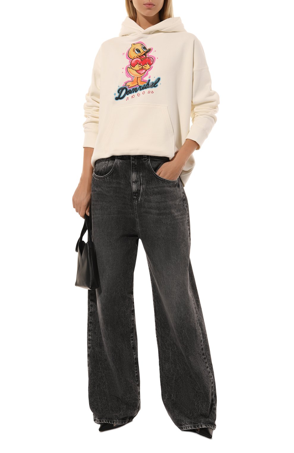 Хлопковое худи DOMREBEL, арт. SQUEEZY/H00DIE, фото 2