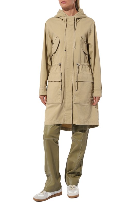 Хлопковая парка BOSS Orange Бежевый, фото 3