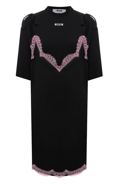 Женское хлопковое платье MSGM, арт. 3141MDA74 217798