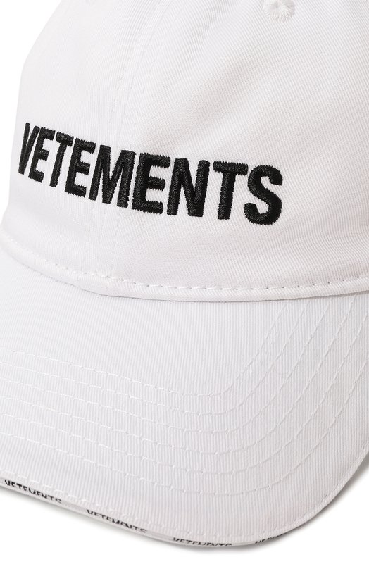 фото Хлопковая бейсболка vetements