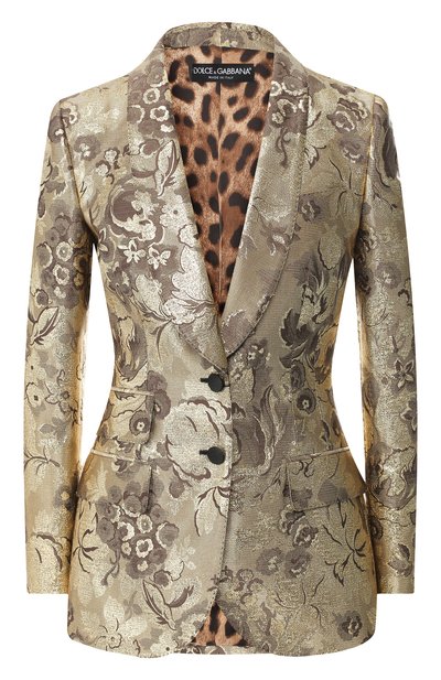 Жаккардовый жакет DOLCE & GABBANA, арт. F295TT/FJM2R, фото 1