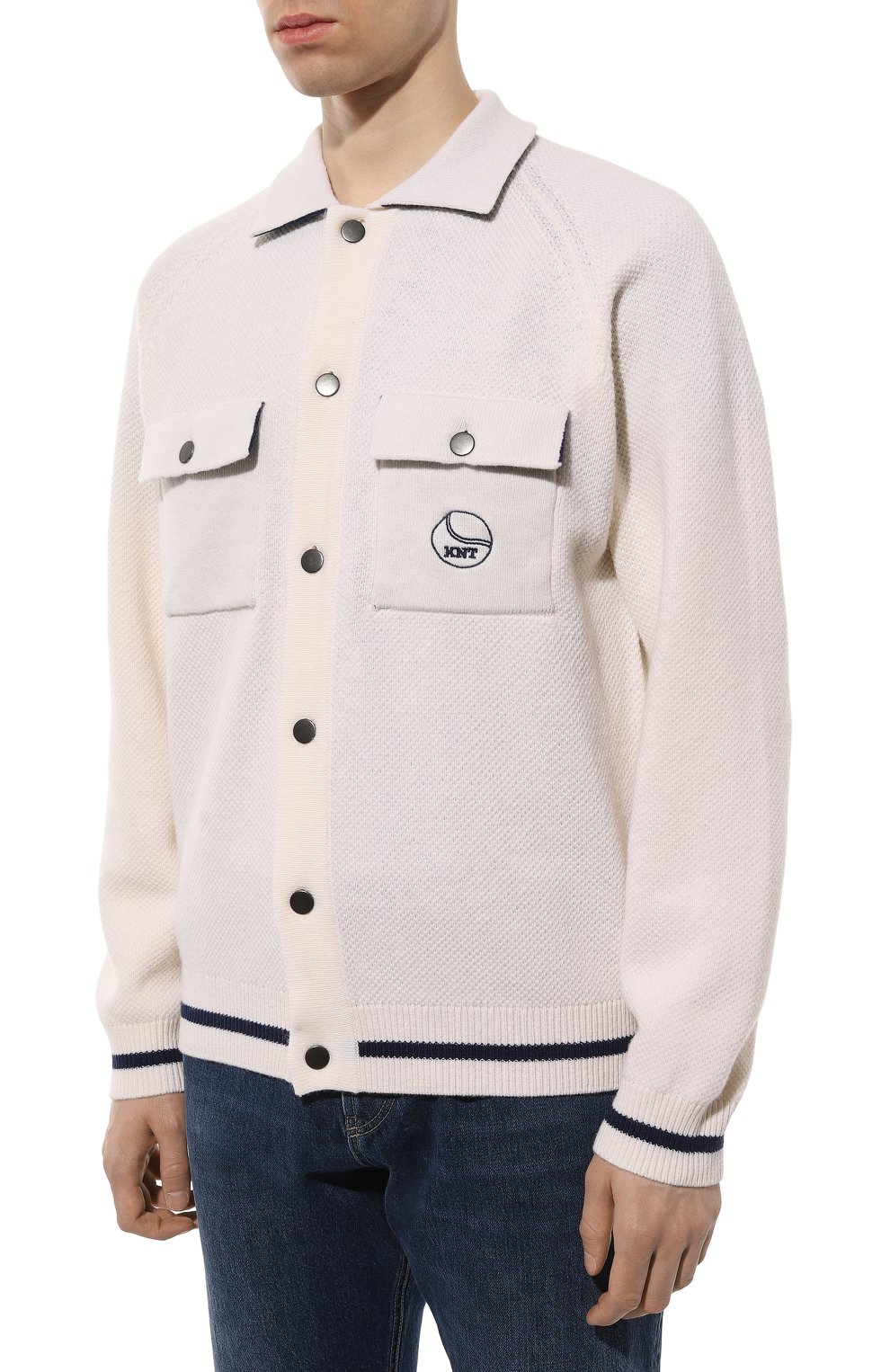 Шерстяной кардиган KITON, арт. UMM058502, фото 3