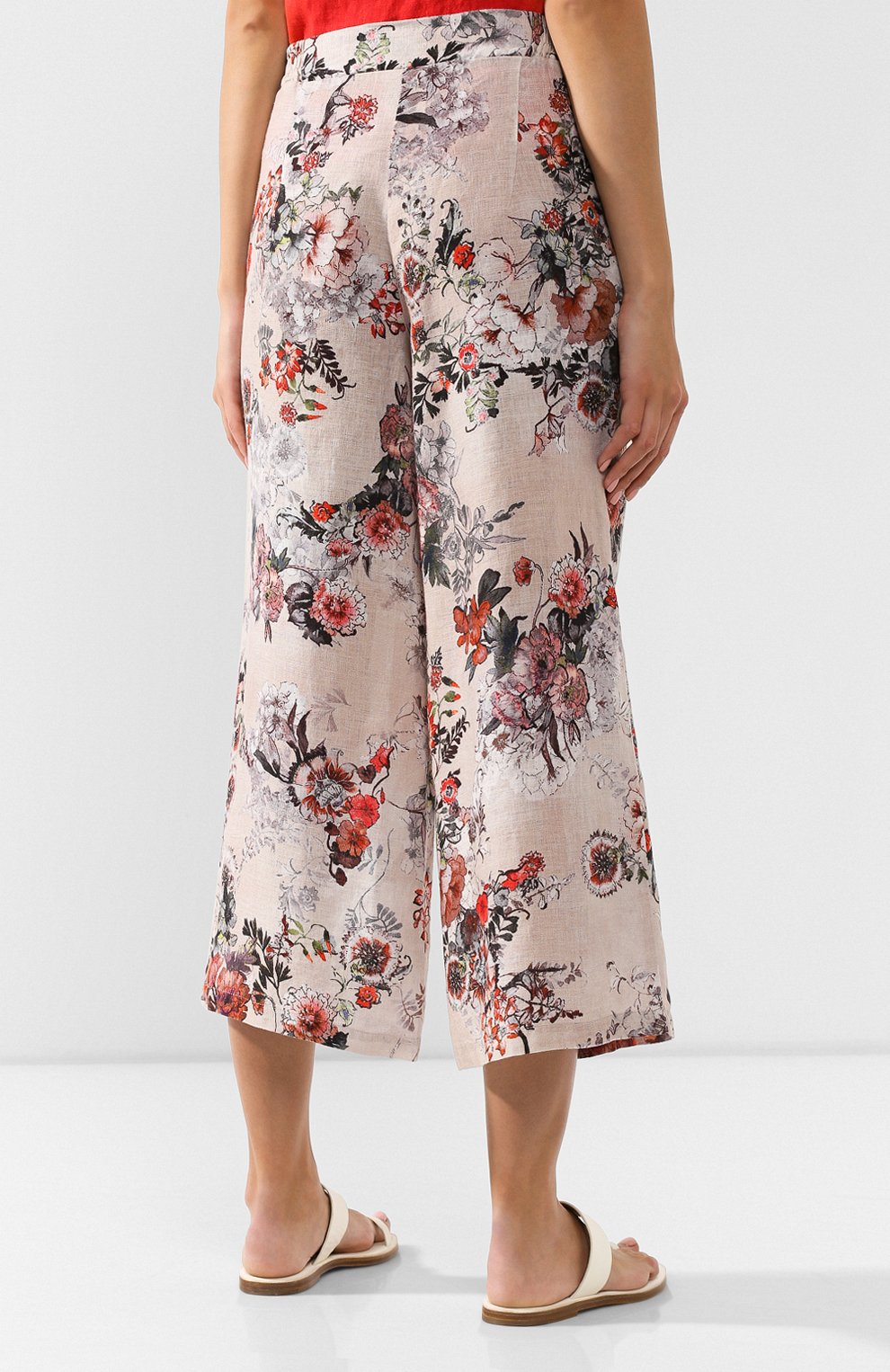 Льняные брюки LA FABBRICA DEL LINO, арт. 90108, фото 4