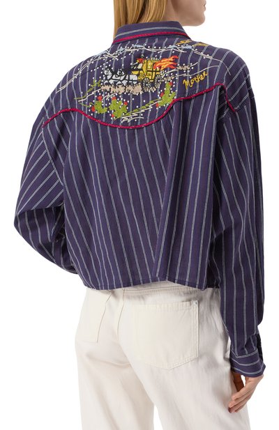 Хлопковая рубашка MOTHER, арт. 21256-1663, фото 4