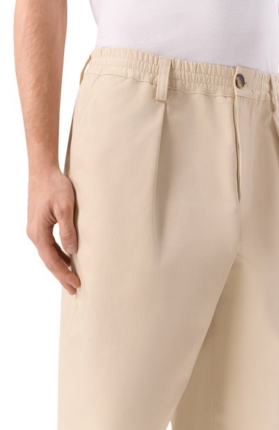 Хлопковые брюки MARNI, арт. PUMU0017A4/UTC311, фото 5