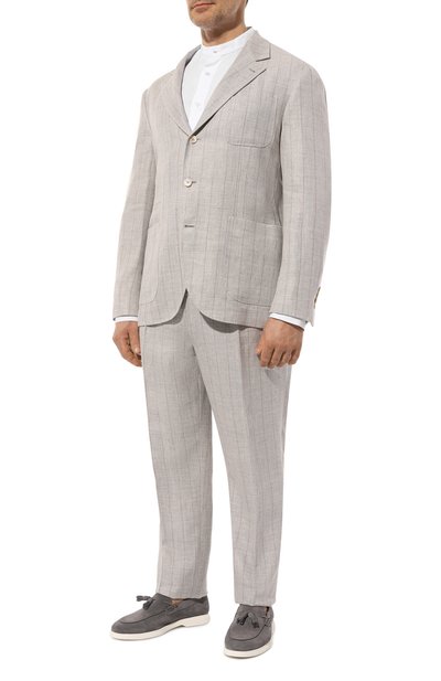 Замшевые лоферы BOSS, арт. 50517133, фото 2